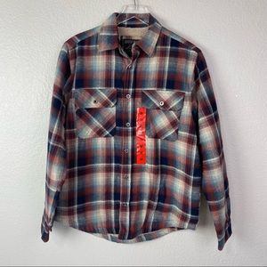 grizzly mountain sherpa flannel